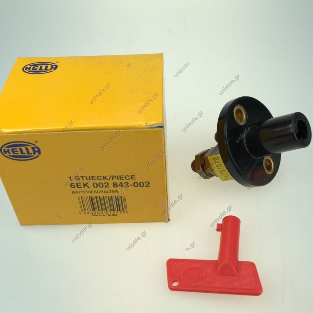 6EK002843002 HELLA ΓΕΝΙΚΟΣ ΔΙΑΚΟΠΤΗΣ ΜΠΑΤΑΡΙΑΣ 6EK002843002 Battery cut